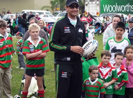 Rabbitohs at Walshs